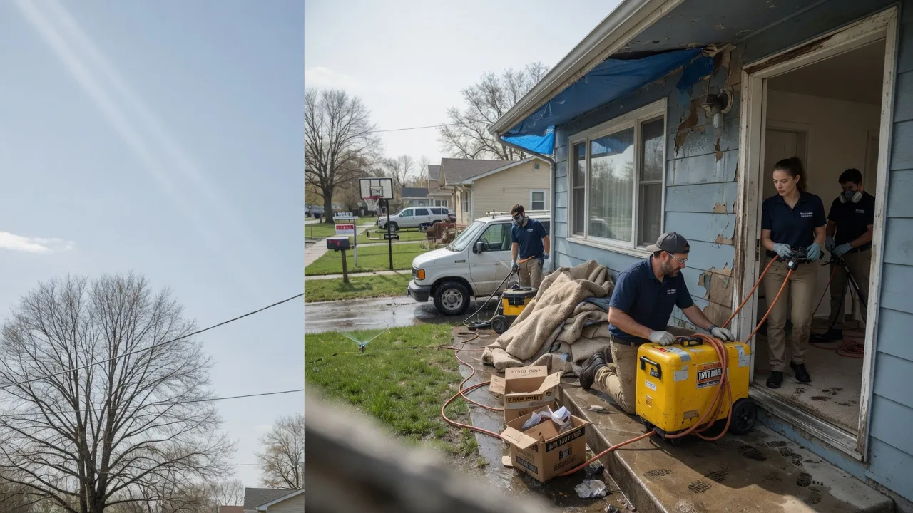 Basement Flood Cleanup in Harrison, NE near me